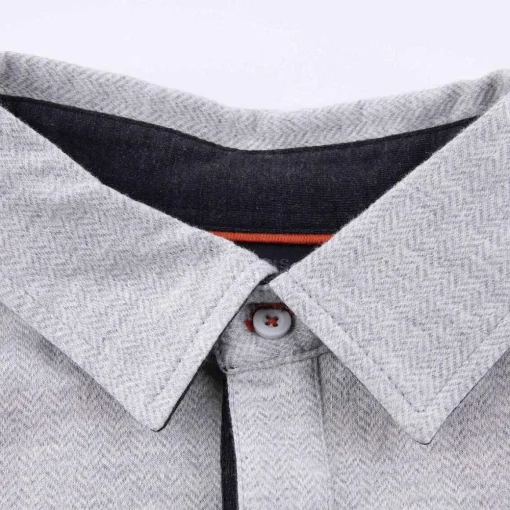 KJUS Polos & Shirts-Men'S Inverness Texture Shirt Cream/Alloy