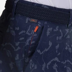 KJUS Bottoms-Men'S Iver Printed Shorts (10'') Atlanta Blue/Steel Blue