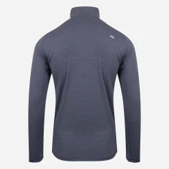 KJUS Midlayers & Sweaters-Men'S K Midlayer Half-Zip Atlanta Blue Melange/Atlanta Blue