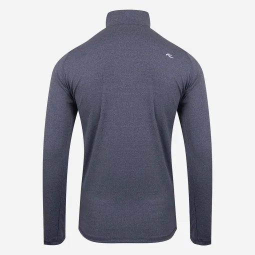KJUS Midlayers & Sweaters-Men'S K Midlayer Half-Zip Atlanta Blue Melange/Atlanta Blue