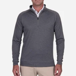 KJUS Midlayers & Sweaters-Men'S Keano Half-Zip Steel Grey Melange