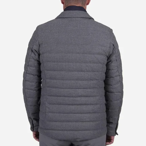KJUS Jackets & Vests-Men'S Kensington Blazer Jacket Steel Grey/Deep Space