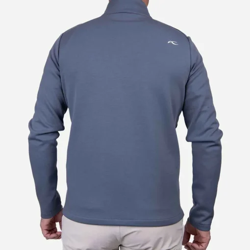 KJUS Midlayers & Sweaters-Men'S Kieran Jacket Steel Blue/Atlanta Blue
