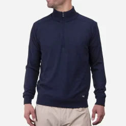KJUS Midlayers & Sweaters-Men'S Kory Tech Half-Zip Atlanta Blue