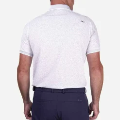 KJUS Polos-Men'S Lance Printed Polo S/S Alloy/White