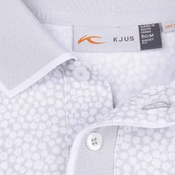 KJUS Polos-Men'S Lance Printed Polo S/S Alloy/White
