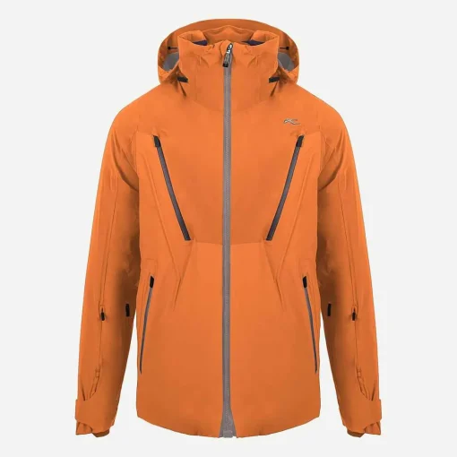KJUS Jackets & Vests-Men'S Lasse Jacket Kjus Orange