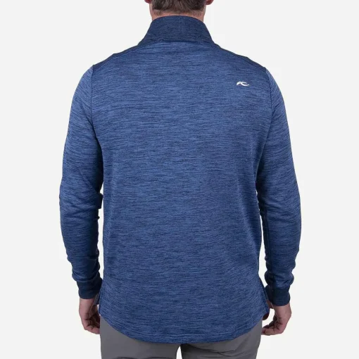 KJUS Midlayers & Sweaters-Men'S Liam Techwool Half-Zip Bright Blue