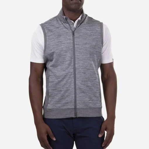 KJUS Jackets & Vests-Men'S Liam Techwool Vest Steel Grey