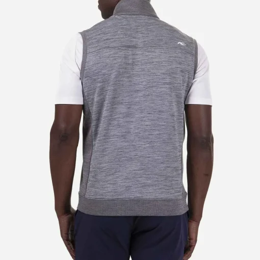 KJUS Jackets & Vests-Men'S Liam Techwool Vest Steel Grey