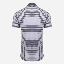 KJUS Polos-Men'S Luis Multi Stripe Polo S/S White/Metal Grey