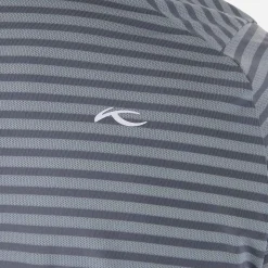 KJUS Polos-Men'S Luis Stripe Polo S/S Seaglass/Pewter