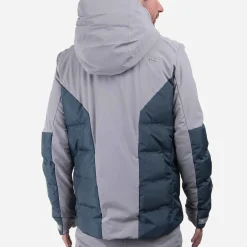 KJUS Jackets & Vests-Men'S Pivot Jacket Pewter/Petrol Blue
