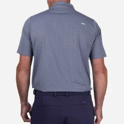 KJUS Polos & Shirts-Men'S Preston Polo S/S Steel Blue/Alloy