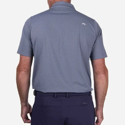 KJUS Polos & Shirts-Men'S Preston Polo S/S Steel Blue/Alloy