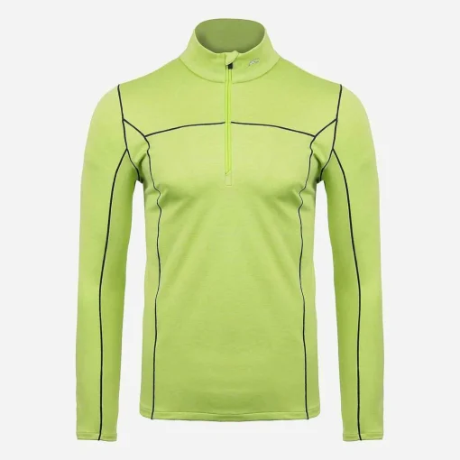 KJUS Midlayers & Sweaters-Men'S Race Midlayer Half-Zip Stem Green