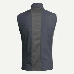 KJUS Midlayers & Sweaters-Men'S Radiation Vest Dark Dusk/Steel Grey Melange