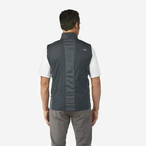 KJUS Midlayers & Sweaters-Men'S Radiation Vest Dark Dusk/Steel Grey Melange