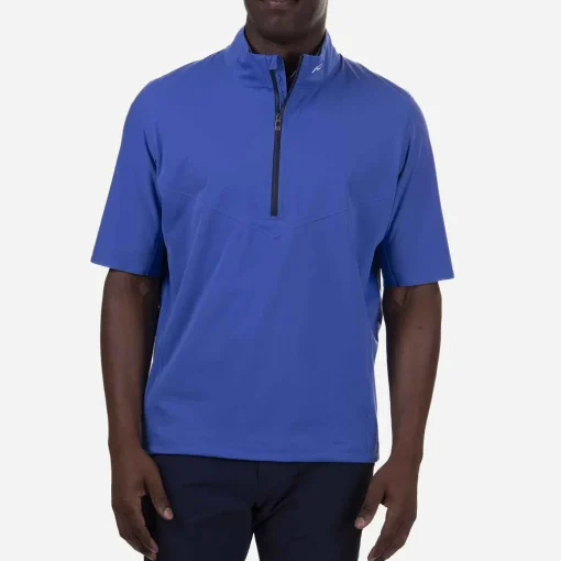 KJUS Jackets & Vests-Men'S Rain Rescue 2.5L Troyer Mykonos