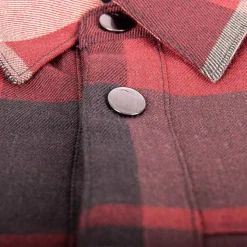 KJUS Polos & Shirts-Men'S Ray Warm Shirt Garnet Red/Dark Dusk
