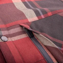 KJUS Polos & Shirts-Men'S Ray Warm Shirt Garnet Red/Dark Dusk
