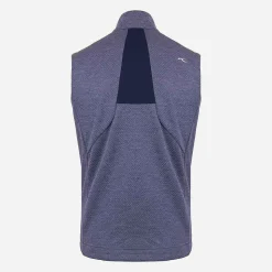 KJUS Jackets & Vests-Men'S Reflection Vest Atlanta Blue Melange/Steel Grey