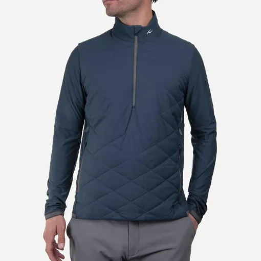 KJUS Midlayers & Sweaters-Men'S Release Half-Zip Petrol Blue