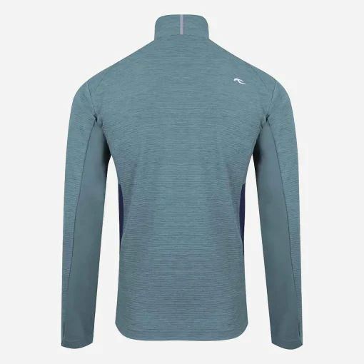 KJUS Midlayers & Sweaters-Men'S Roman Midlayer Half-Zip Cypress Blue