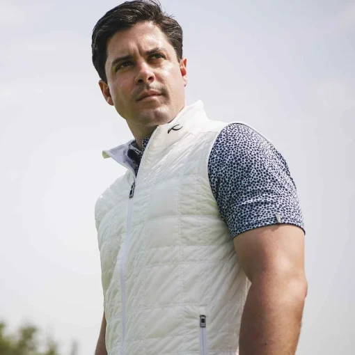 KJUS Jackets & Vests-Men'S Rowan Insulated Vest White