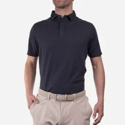 KJUS Polos & Shirts-Men'S Sanford Polo S/S Atlanta Blue/Iron
