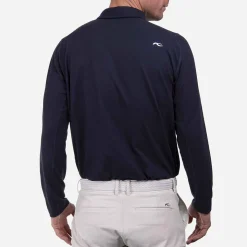 KJUS Polos & Shirts-Men'S Scot Polo L/S Atlanta Blue Melange