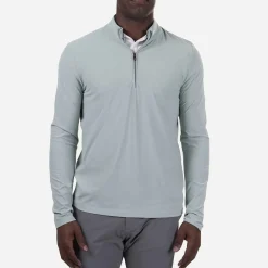KJUS Midlayers & Sweaters-Men'S Shift Midlayer Half-Zip Seaglass