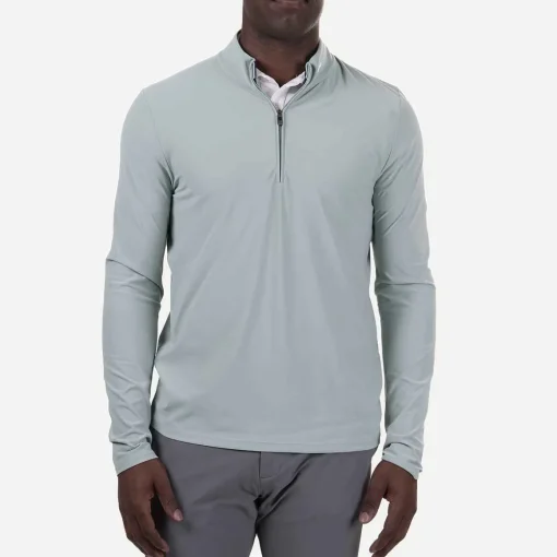 KJUS Midlayers & Sweaters-Men'S Shift Midlayer Half-Zip Seaglass