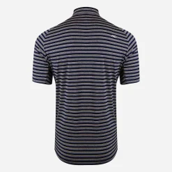 KJUS Polos-Men'S Soren Multi Stripe Polo S/S Iron/Atlanta Blue