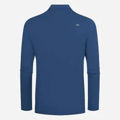 KJUS Polos-Men'S Soren Solid Polo L/S Blueberry