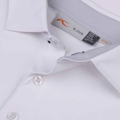 KJUS Polos-Men'S Soren Solid Polo S/S White