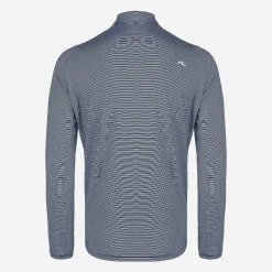 KJUS Polos-Men'S Soren Stripe Polo L/S Niagara/Atlanta Blue