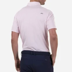 KJUS Polos-Men'S Soren Stripe Polo S/S Pink Salt/White