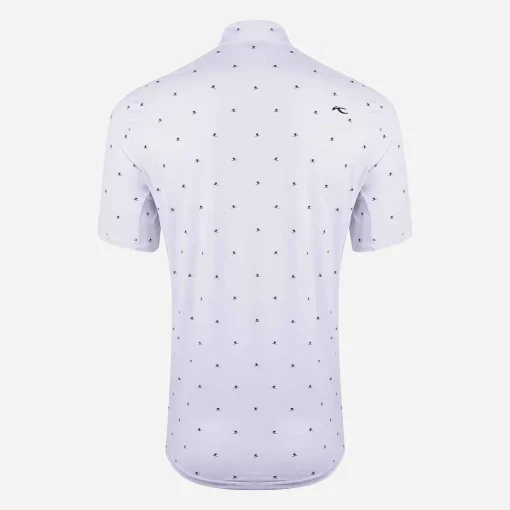 KJUS Polos-Men'S Sotto Polo S/S White/Atlanta Blue