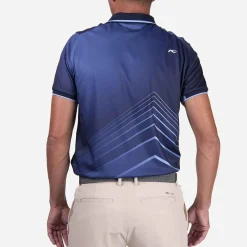 KJUS Polos-Men'S Spot Printed Polo S/S Atlanta Blue/Bermuda