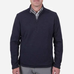 KJUS Midlayers & Sweaters-Men'S Squall Wind Half-Zip Atlanta Blue
