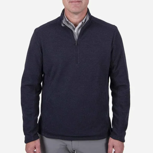 KJUS Midlayers & Sweaters-Men'S Squall Wind Half-Zip Atlanta Blue