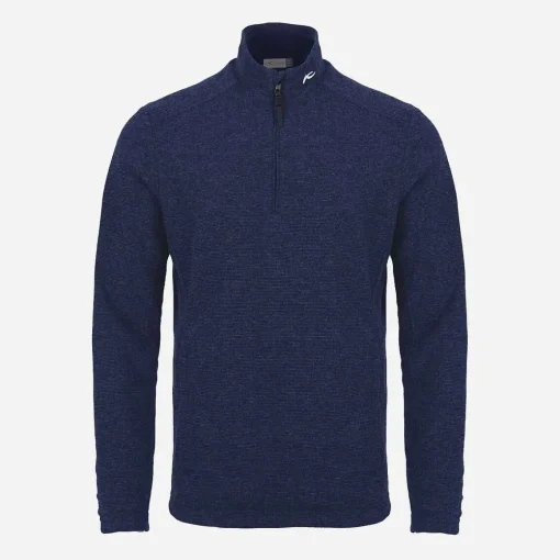 KJUS Midlayers & Sweaters-Men'S Squall Wind Half-Zip Atlanta Blue