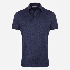 KJUS Polos-Men'S Stephen Polo S/S Atlanta Blue/Atlanta Blue