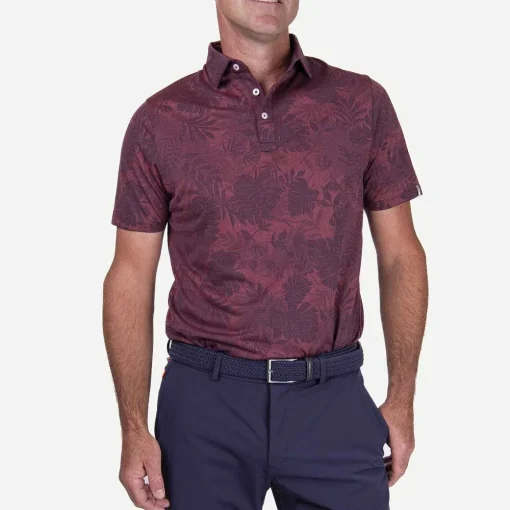 KJUS Polos-Men'S Stephen Polo S/S Lobstershell/Atlanta Blue