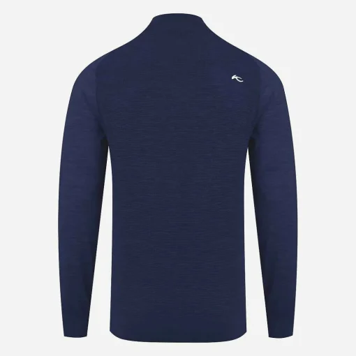 KJUS Midlayers & Sweaters-Men'S Therma Yarn Half-Zip Atlanta Blue