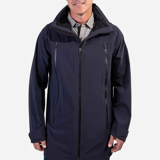 KJUS Jackets & Vests-Men'S Tokyo Travel Coat Deep Space