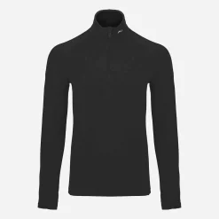 KJUS Midlayers & Sweaters-Men'S Trace Midlayer Half-Zip Black
