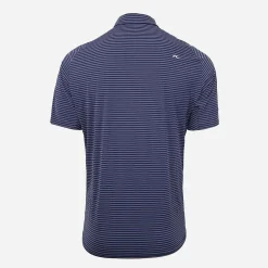 KJUS Polos & Shirts-Men'S Twill Stripe Polo S/S Atlanta Blue