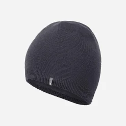 KJUS Accessories-Unisex Beanie Steel Grey Melange